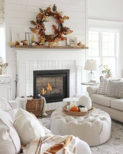 Fall Into Cozy: 20+ Warm and Stylish Fireplace Mantel Ideas for Fall