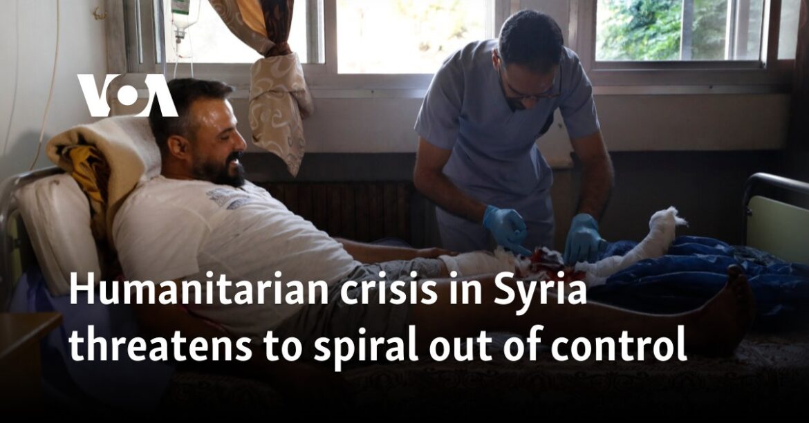 Humanitarian crisis in Syria threatens to spiral out of control

